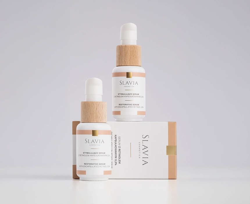 Stymulujące serum z retinolem Slavia Cosmetics