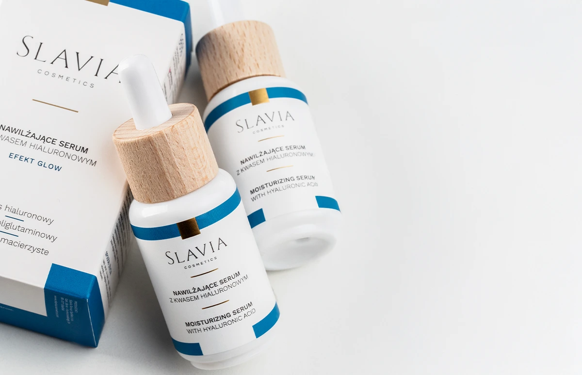 Nawilżające serum do twarzy Slavia Cosmetics