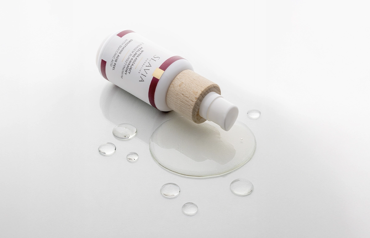 Wygładzający peeling kwasowy Slavia Cosmetics