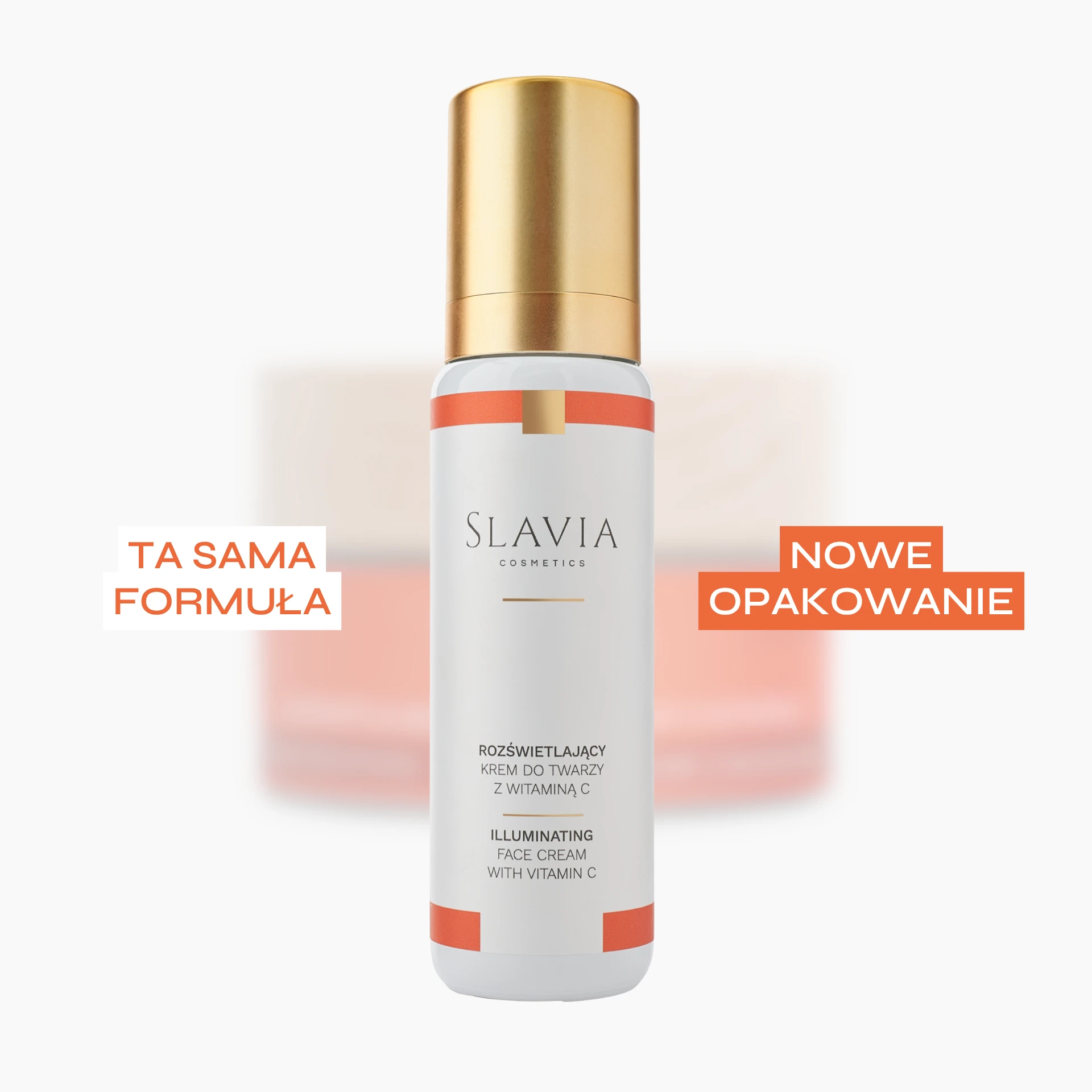 Rozświetlający krem do twarzy z witaminą C - 50 ml