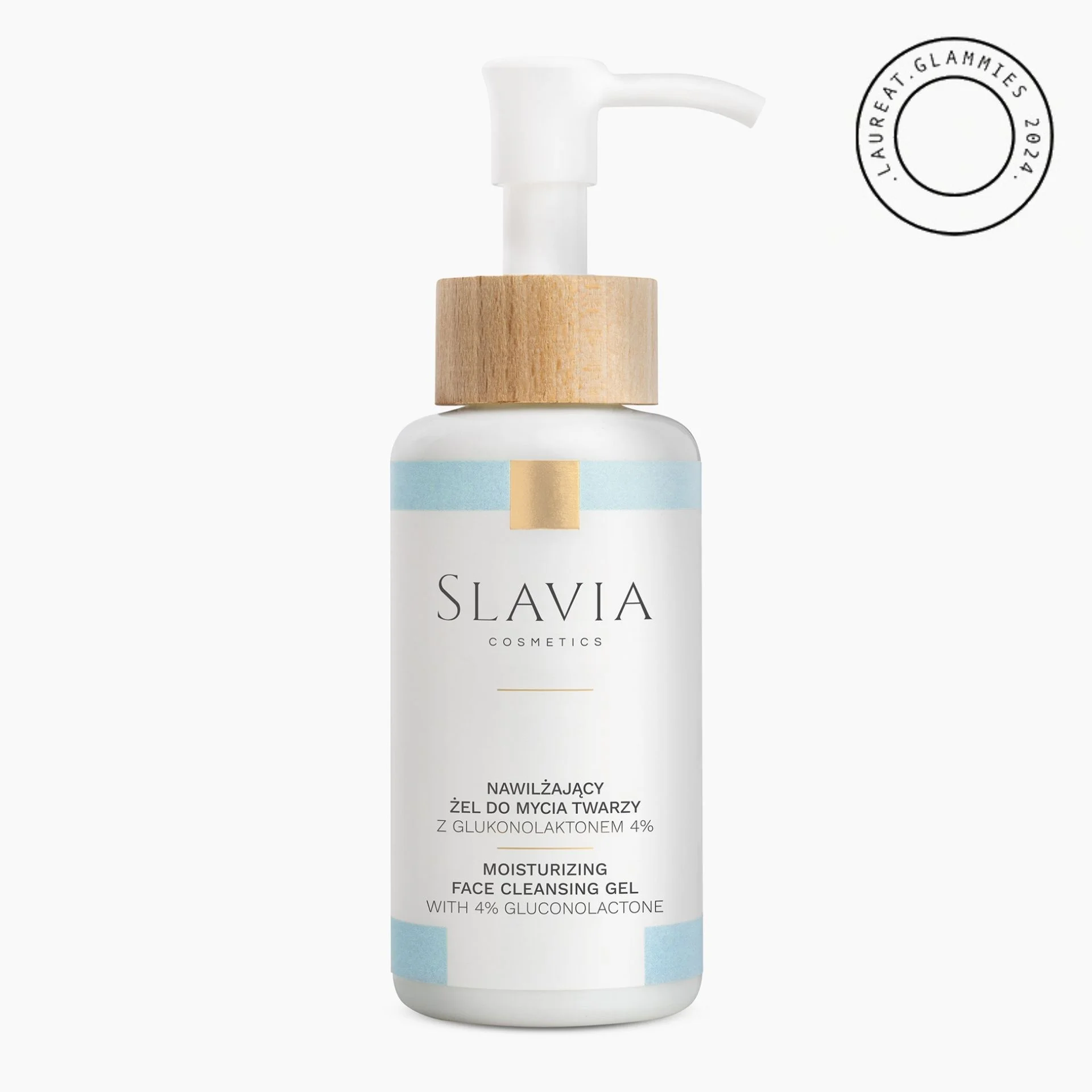 Nawilżający żel do mycia twarzy z glukonolaktonem 4% - 150 ml